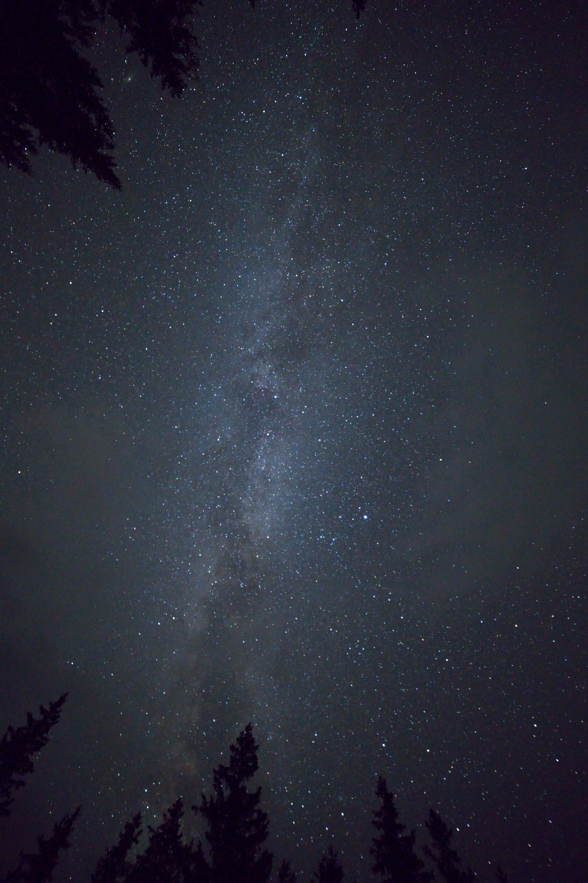 Mliečna cesta, Milky Way, Fagaraš, Rumunsko